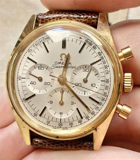 vintage omega seamaster chronograph|vintage omega seamaster watches 1960s.